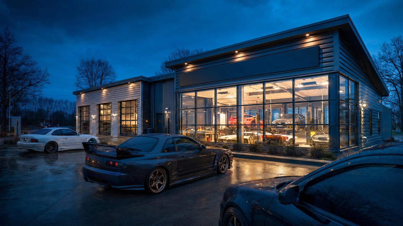 母狗修车改装公司门店